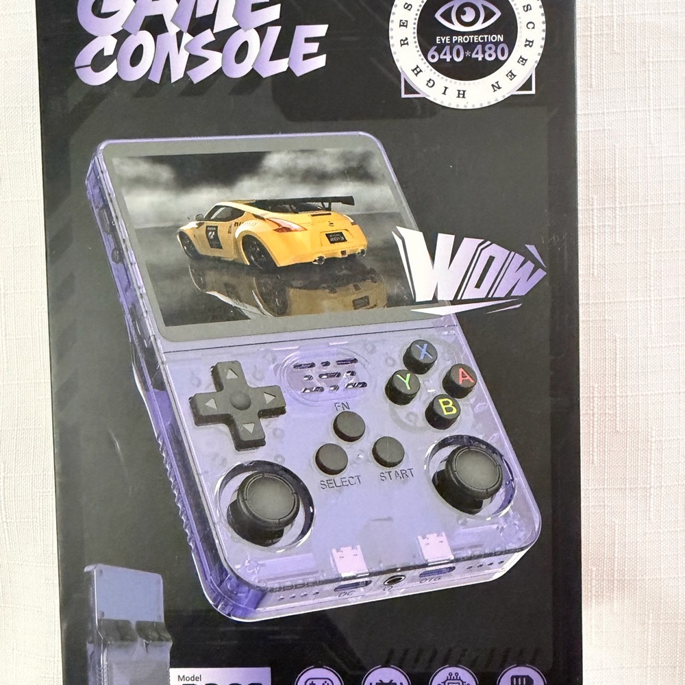 WHITE Handheld Game Console with 22,856 Games